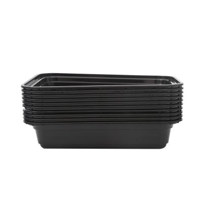 China Disposable Takeout Box Microwavable Plastic Microwavable Disposable Takeout Box Delivery Box Sushi Storage Food Bowl for sale