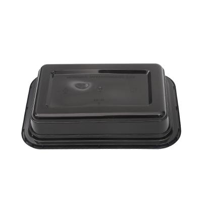 China Disposable Microwave Soup Bowls Plastic Food Take Out Restaurant Food Container for sale