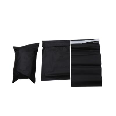 China Large Strong Adhesive Black Plastic Packing Bag Mailers Pe Material Mailing Envelope Mailing Bags Messenger Bags for sale