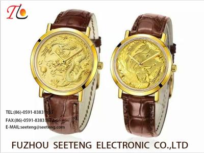 China WHOLESALE PU STRAP AND ALLOY CASE QUARTZ  WATCHES  COUPLE WATCH for sale