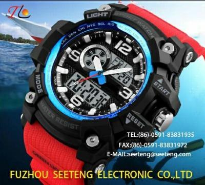 China Silicone watch movement watch quartz Wrist Watch suitable for climbing skiing and outdoor sorts for men for sale