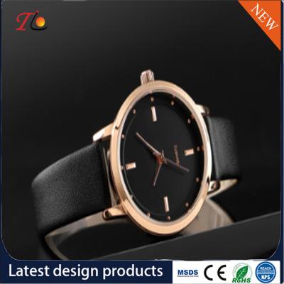 China Wholesale Customizable PU Strap/Band Wrist Watch Fashion Watch Alloy Case Multicolor Bands for sale