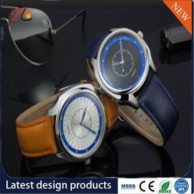 China Wholesale PU Strap Round Dial Alloy Case Quartz Watch Fashion Watch Concise Style PU Strap Fashion Watch for sale