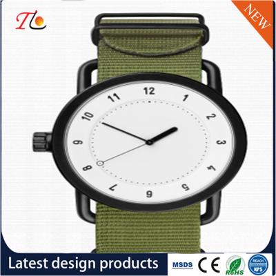 China Wholesale Woven Watch with Alloy Case and Custom Logo Fashion Watch Woven Strap Movement Watch Sport Watch for sale