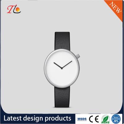 China Wholesale PU Women's Watch PU Band Alloy Shell Fashion Watch Simple Style Monochrome Watch Classic Style Can Be Customiz for sale