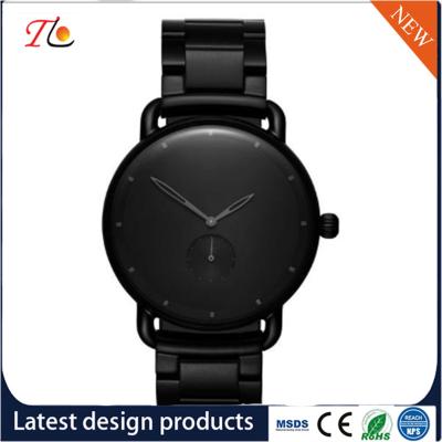 China PU Leather Fashion Men Wrist Watch Quartz Watch PU Strap Circular Dial Fashion Watch for sale