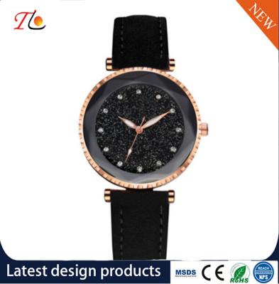 China Wholesale Ladies Watch PU Watch PU Strap Alloy Case Refined Dial Fashion Watch for sale