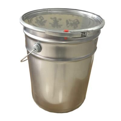 China Vintage 18 liter bucket paint, 18 liter metal bucket, conical bucket for paint 1L-25L for sale