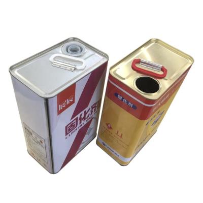 China Durable 4L Tin Can For Olive Oil Tin Can for sale