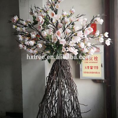 China Tourist Attractions Fire Proof Magnolia Tree 3m Height Artificial Mangrove Tree For Indoor Park for sale