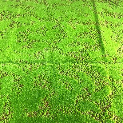 China Aquarium Plant Supply Wool Felt Small Fake Small Artificial Hairy Green Hill Turf Moss Mat Moss Rock Application for sale