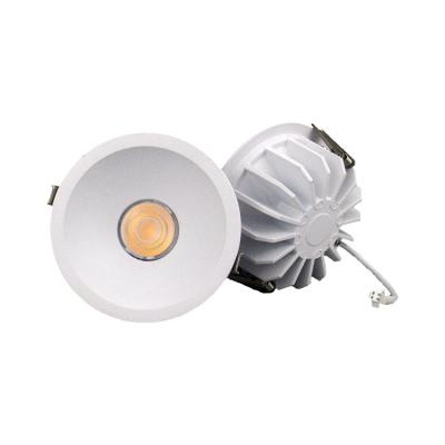 China 10w 15W Anti-glare Dimmable Modern Aluminum Round Moon Recessed Downlight/Led Down Light/Down Lights, Led Downlight, Downlight for sale