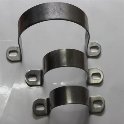 China Stainless Steel U Type Pipe Clamp Saddle Clips Steel Pipe FLANGE Stainless Steel U Clamp for sale