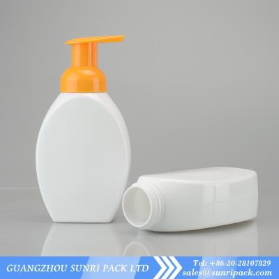 China cosmetic packaging, stylish design empty bottles, Foaming Face Wash bottle for sale