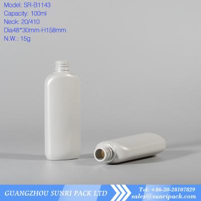 China 100ml empty travel size pet plastic bottles for sale