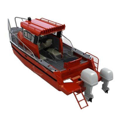 China Sea - River - Lake - Ocean New 6.85m Aluminum Center Cabin Outboard Boat With 360 Walkaround For Sale for sale