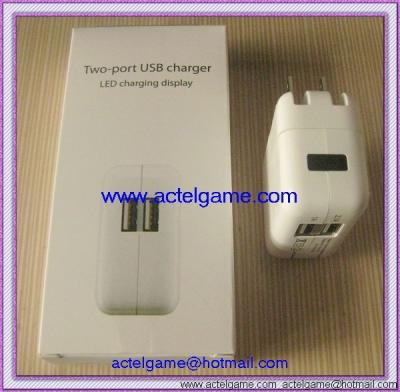 China iPhone iPad Two Port USB Charger for sale