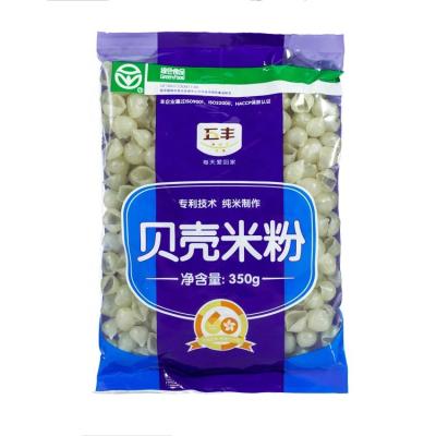 China Sugar Free Mini Shell Shape White Rice Dry Pasta for sale