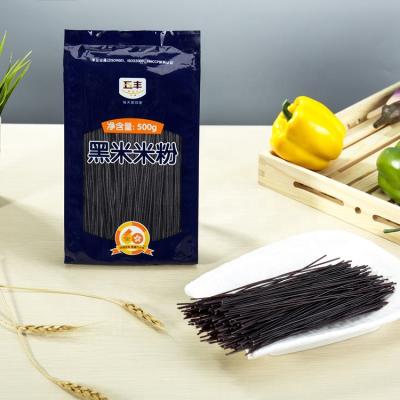 China Dried Low Fat Gluten Free Black Rice Noodles for sale