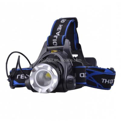 China Zoom Camping Aluminum T6 Waterproof 10 Watt LED Rechargeable Headlamp 1000 Lumens for sale