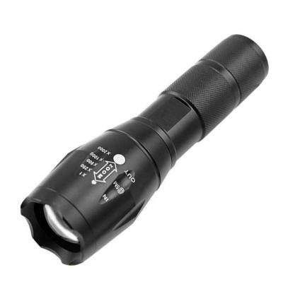 China Camping Rechargeable Super Intelligent LED Torch Police Led Flashlight for sale