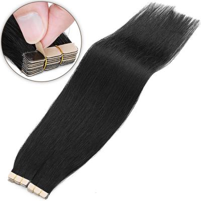 China Wholesale Cheap European 100% Virgin Silky Straight Wave Hair Extensions In Dubai Double Sided Cuticle Tape Remy Hair Extensions for sale