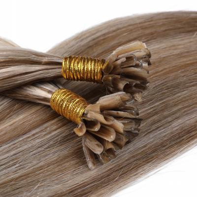 China Wholesale Hot Selling Italian Silky Straight Wave Keratin Pre Bonded Flat Remy Double Drawn u Tip Hair Extensions i Tip Hair Extension for sale