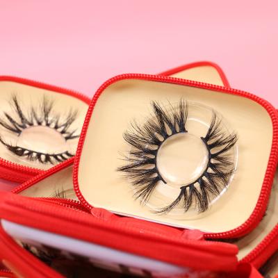 China Thick Faux Mink Eyelash Packaging Gifts Christmas False Eyelashes Packaging Box 3D False Eyelashes for sale