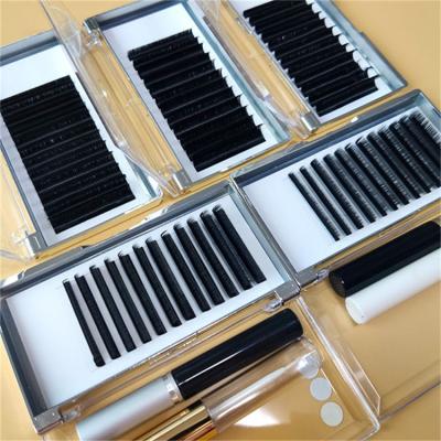 China Sensitive Luxury Premium Supplies Wholesale Cashmere Mink Individual Eyelash Extensions Lash Tray Private Label Classic Lashes for sale