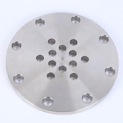 China C60E Slip On Plate Flange 1.1221 SO Flange ASME B16.9 PN0.6-PN400 Pressure for sale