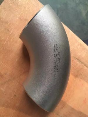 China Hastelloy B2  N10665 Carbon Steel Butt Weld Pipe Fittings Stainless Steel 90 Elbow for sale