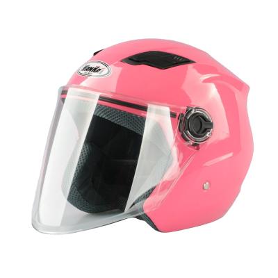 China PP/Plastic 2021 Woman Face Open Face Helmet CH-612 Half Face Helmet Nice Competitive Motorcycle Helmet for sale