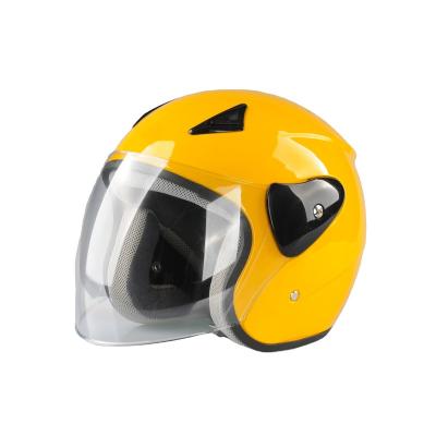 China Wholesale Half Face Visor ABS Motorcycle Motocross Cycling Helmet For Bikers for sale