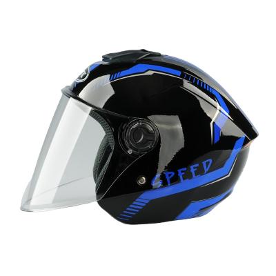 China Comfortable ABS B-110a Air Motorcycle Semi-jet Open Face Helmet Helmet for sale