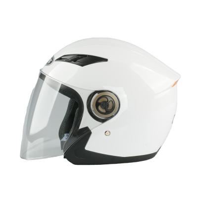 China ABS/PP Retro Fiberglass Motorcycle Handmade 3/4 Helmet Open Face Motorcycle Helmet 500tx for sale