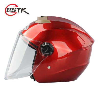 China ABS/PP Hot Sale Half Face Helmet Four Seasons Summer Sunscreen Motorcycle Helmet for sale