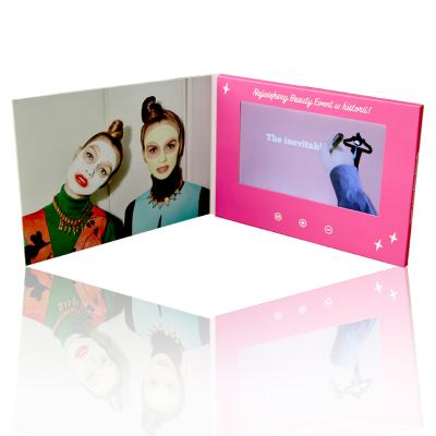 China China 4.3 Inch 5 Inch Glossy Lamination LCD Display 7 Inch IPS LCD Display Screen Brochure Video Greeting Card for sale