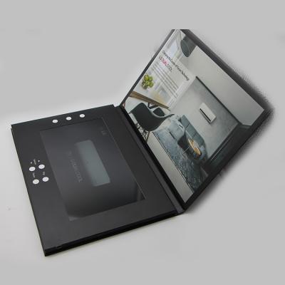 China China Custom 10 Inch LCD Video Brochure Promo Card With Computer Industry for sale