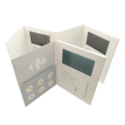 China China Wedding Card Receiving Screen Invitation Card LCD Display Screen Card for sale