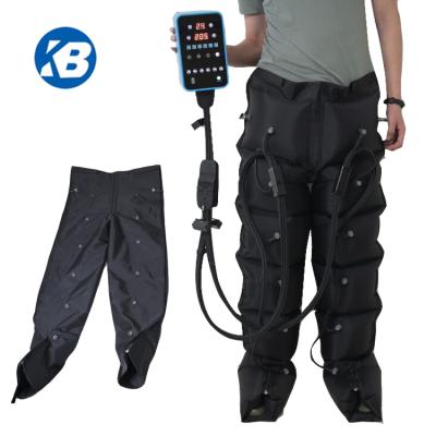 China Athletes Digital Screen 8 Chamber Rechargeable Air Relax Compression Presoterapia Recovery Pants Therapy Leg Massager for sale