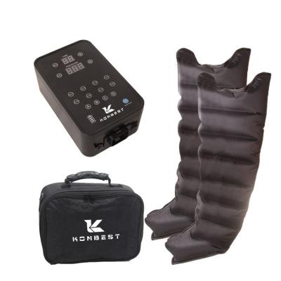 China Rechargeable Customized Color Logo Portable Blood Circulation Relaxation 8 Chambers Leg Presoterapia Massager botas for sale