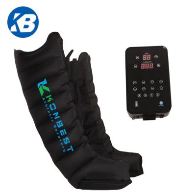 China Rechargeable Portable Recovery Boots Pump System Full Compression Air Leg Massager for sale