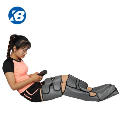 China Air Pressure Massager Home Use Air Compression Foot Leg Thigh Wrap Massager Machine For Pain Relief for sale