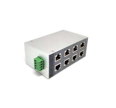 China VLANs Support SVLEC 8 Port Industrial Network RJ45 Switch Fast Ethernet Switch ≤ 10/100mbps 8Mbit Duplex/Half Duplex Factory Price for sale