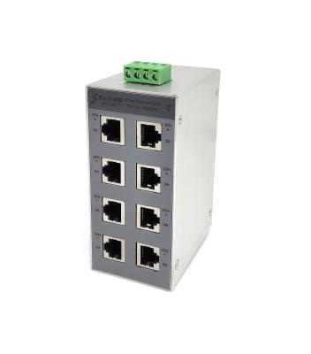 China VLANs Support Mini 10 100 1000M Port Rail 10 100 1000M Din 24V Din 24V Industrial Ethernet Network Switch for sale