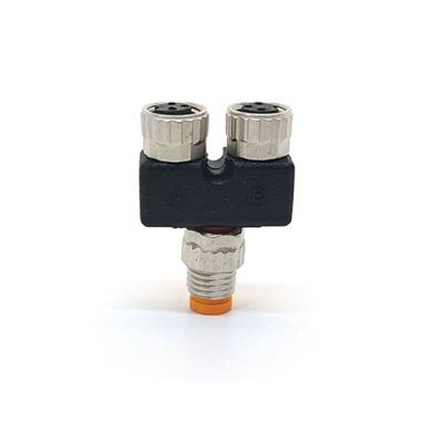 China Power SVLEC M8-2M8 y-type connector 4pin male to female 30V connector for sale