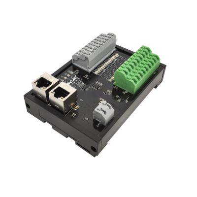 China IP 20 Profinet Ethercat data manangement SVLEC Ethernet IP DC-link IE TSN I/O remote module 16 DI +16DO for sale