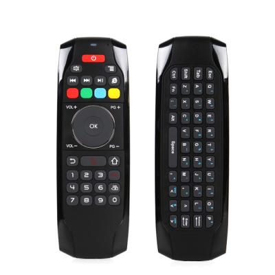 China Set top box computer projector android tvbox universal six-axis 77key air remote control double-sided mouse (stock ready) TV remote control for sale