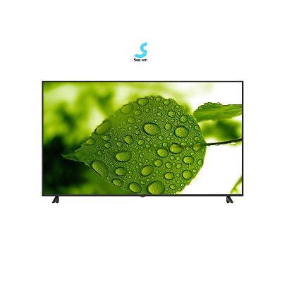 China German brand 75 inch home led flat screen tv android tv hotel bathroom tv supplier smart lcd game monitor for sale