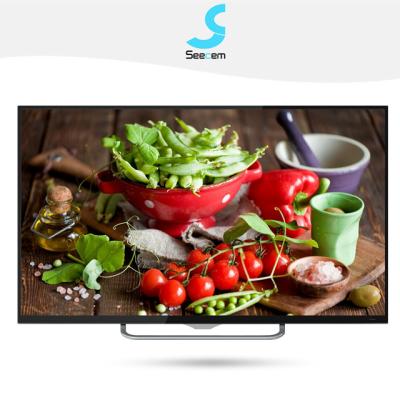 China Hotel TV Super Slim 55 Inch LED Smart LED TV With Android System And Large Capacity for sale